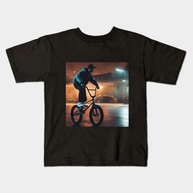 Picture It FREESTYLIN' Kids T-Shirt by Designs By David Bannister 